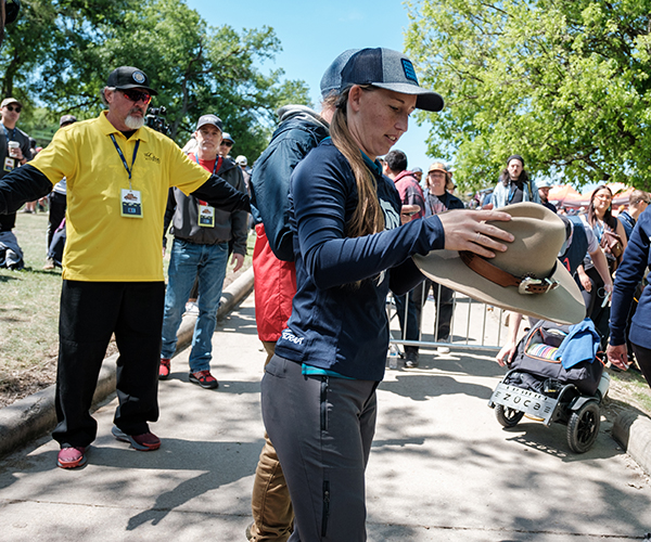 Double R DGC supplemented the security at The Open.