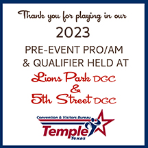 Temple Disc Golf Courses